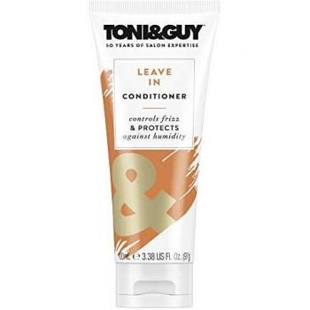 Acondicionador Sin Enjuague Toni & Guy para Cabello Dañado, Controla el Frizz y Protege contra la Humedad - Paquete de 3 x 100ml