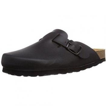 Lico Bioline Clog, Mules Hombre, Schwarz, 38 EU