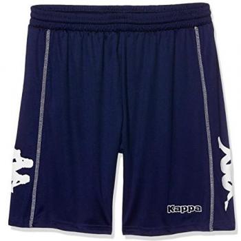 Kappa Alba Short - Pantalones cortos para hombre, color azul marino / blanco, talla YM