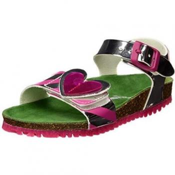 Agatha Ruiz de la Prada 192983, Sandalias con Punta Abierta Niña, Plateado