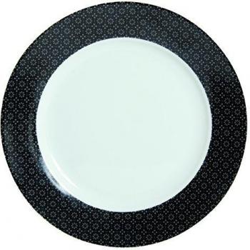 Nova Styl 5080101 Tomette plato-juego de té de porcelana, 30 x 22 x 30,5 cm, 18 teilig