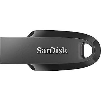 SanDisk Ultra Curve 128GB USB 3.2 Gen 1 Black Flash Drive