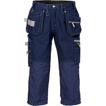 Fristad Kansas - 3/4 Trousers 2124 CYD Sz 34.5/88 Reg Dark Navy 110316-540 C50