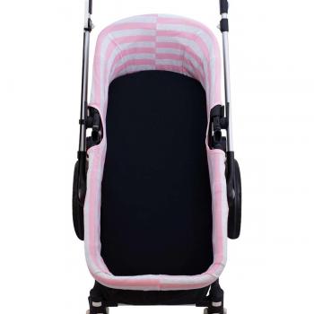 Funda Cubre Capazo Universal Jyoko Pink Island para Bugaboo Cameleon, Inglesina y Uppababy