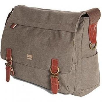 Troop London TRP0207 - Mochila bandolera para el portátil con 2 hebillas