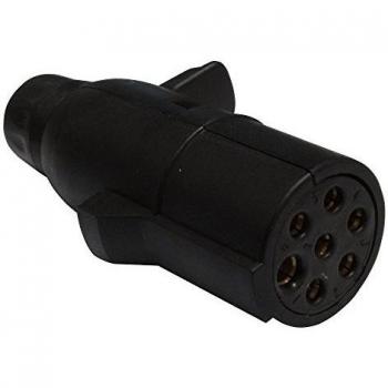 AERZETIX 3800946186618 ficha Toma Conector Hembra 7 Pins Pines Tipo N para Remolque
