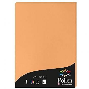Papel Decorativo A4 120g Clementine - Pack de 50 Hojas Clairefontaine