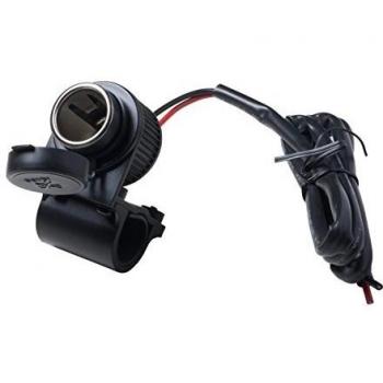 Interphone ACCMOTOSOCKET Adaptador para Moto, Black, Talla Única