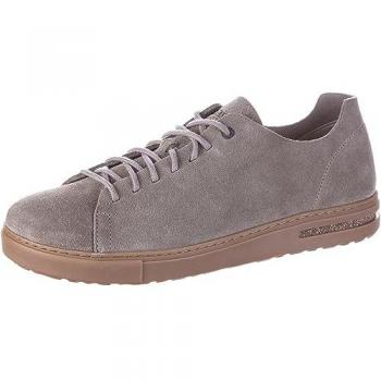 Birkenstock Men's Bend Low Decon Nubuck Leather Sneakers Gray Taupe Size 9 US
