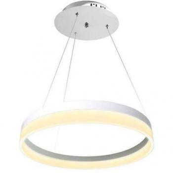 Luminaria colgante RING 43W Ø60cm Blanco frío