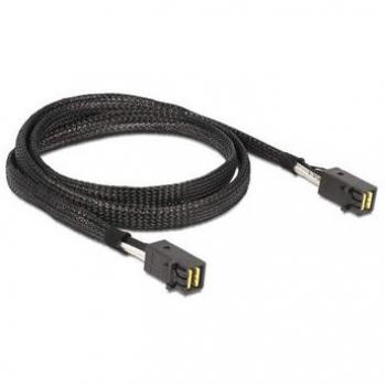 DeLOCK Cable Mini SAS HD x 4 SFF 8643 Negro 1m