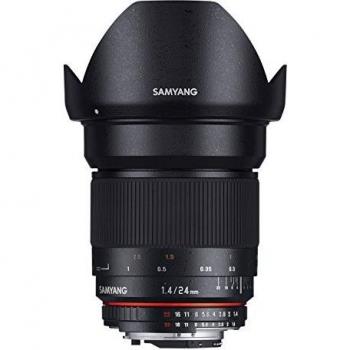 Samyang F1110809101 - Objetivo fotográfico DSLR para Micro Cuatro Tercios