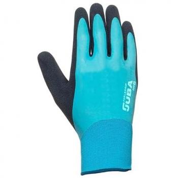 Guante de Nylon Doble Recubrimiento de Látex Azul T-9 - Feel & Grip Splash Juba 259