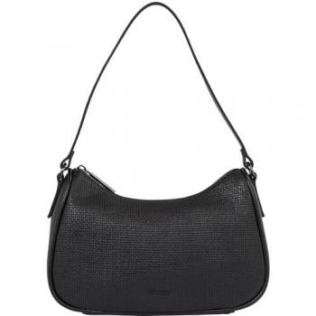 Calvin Klein CK Refine Braid Shoulder Bag Black One Size