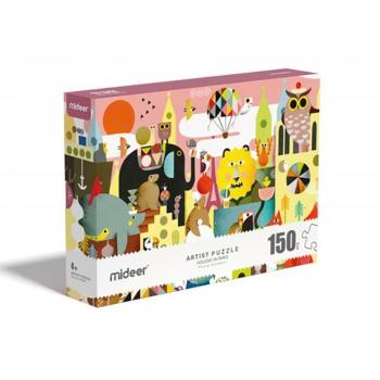 Puzzle Mideer Artista Día Festivo en París 150 piezas