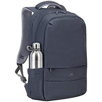 RivaCase® Prater Sac A Dos POUR Laptop 17.3 Gris Fonce
