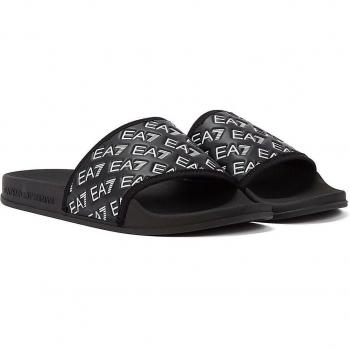Chanclas Negras para Hombre Armani EA7