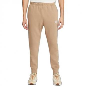 Nike Pantalón de Chándal Club Fleece - Marrón, Beige, Khaki, Tamaño M