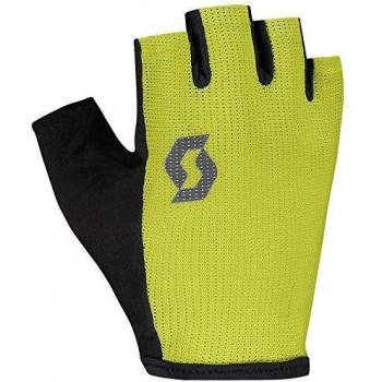 SCOTT 2020 Aspect Sport Gel - Guantes Cortos de Ciclismo, Color Amarillo y Negro, Color Amarillo/Negro, tamaño M