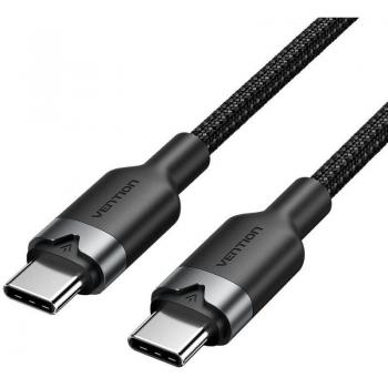 Cable USB 2.0 Tipo-C Vention TRDBH 3A 60W 2m Negro