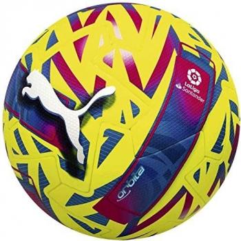 PUMA Orbita LaLiga 1 HYB Balón, Adultos Unisex, Yellow (Amarillo), 5