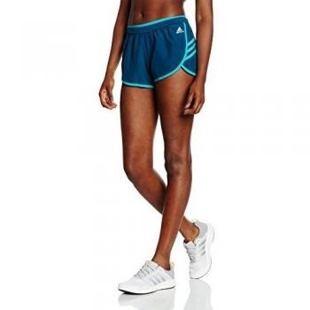 adidas Ult Wvn 3S Shrt - Pantalón corto para mujer, talla M, color verde