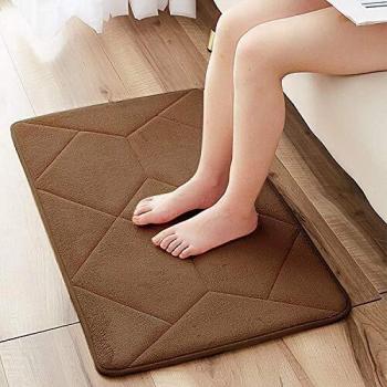 Decorus Alfombra de baño Antideslizantes para baño súper Absorbente y Peluda Suave Alfombra de baño Lavable a máquina para Alfombrillas de baño