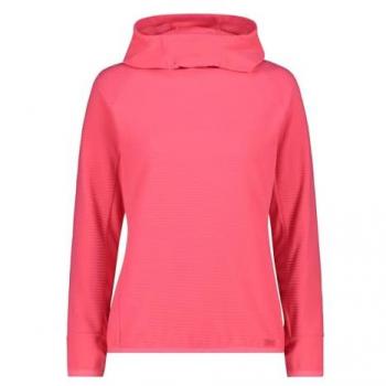 CMP Women's Light Pink Hoodie with Fixed Hood - Size 34/2XS