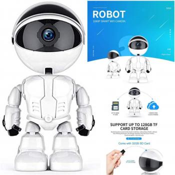 Cámara IP de Vigilancia Robot Q-s39 5.0 MP Inteligente 1080p Seguridad