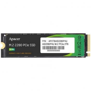 Apacer AS2280P4U 2TB SSD M.2 PCIe Gen3 x4 NVMe 3D NAND Technology