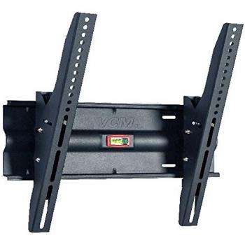 Soporte de pared VESA inclinable para TV de 22 a 37 pulgadas, carga máxima 35 kg, modelo WN110, color negro