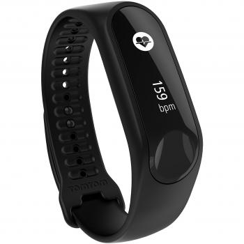 TomTom Touch Cardio Fitness Pulsera de Actividad, Unisex, Negro, L