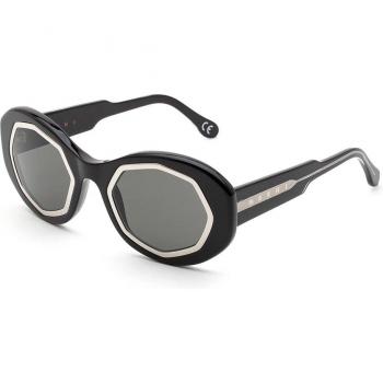 Marni Mount Bromo Oversize Unisex Sunglasses in Black (YS2)