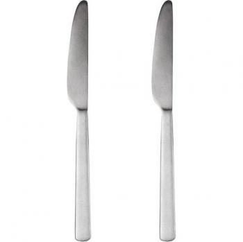 Set de 2 cuchillos de acero inoxidable reciclado mate Root SG7774 San Ignacio