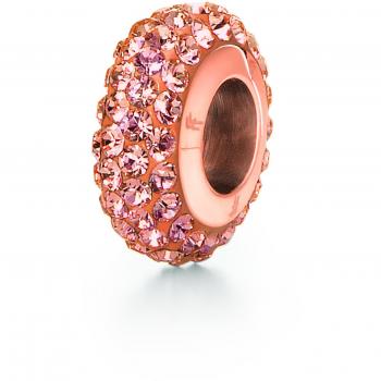 Colgante Folli Follie Match & Dazzle Dorado / Rosa