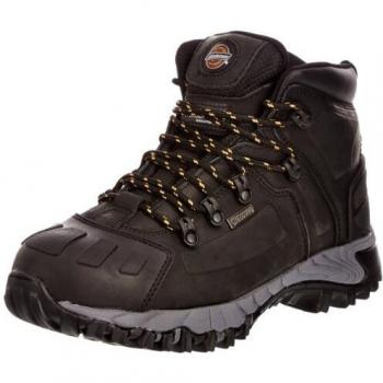 Dickies Medway Botas de Protección, Unisex-Adulto, Negro, Talla 9 UK, 43 EU