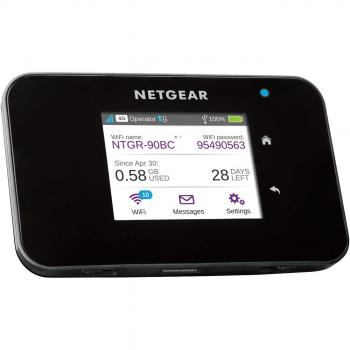 NETGEAR WiFi Portatil 4G AC810, Velocidad hasta 600 Mbps, Conecta hasta 15 Dispositivos WiFi, funciona con cualquier SIM
