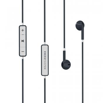 Auriculares Bluetooth Energy Sistem Earphones 1, In-Ear, con Micrófono Integrado y Batería Recargable, Color Grafito