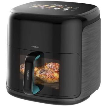 Freidora de Aire Cecotec Cecofry&Grill Smokin'Prime 8500, 8.5L, 2300W, Doble Resistencia y Ahumador Integrado