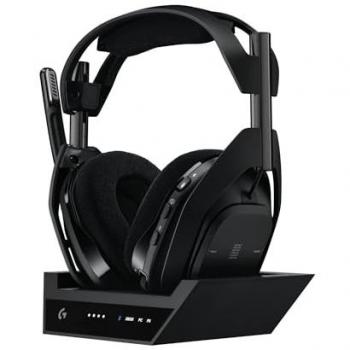 Auriculares Gaming Logitech G Astro A50 X - Inalámbricos, Estación Base, Multidispositivo, HDMI 4K, Lightspeed, Micrófono, Compatible con PC/Mac/PS/Xbox, Bluetooth, Negro
