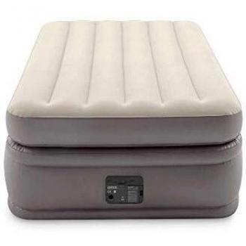 Colchón Inflable Individual Prime Comfort Elevated con Bomba Eléctrica 99 x 191 x 51 cm - INTEX 64162