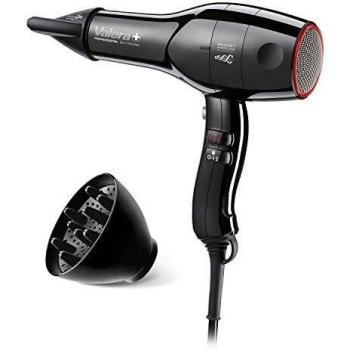 Secador de pelo profesional Valera Swiss Silent Jet Light 7700 con motor Delta-Drive potente, generador de iones y cable super flexible anti enredos