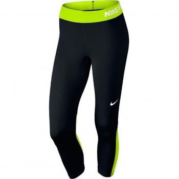 Nike W NP Cpri Mallas Pirata, Mujer, Negro