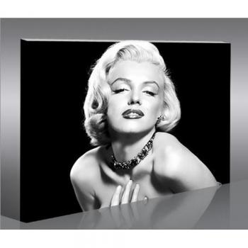 islandburner Marilyn Monroe V6 1pcm Cuadro sobre Lienzo Cuadros Modernos y listos para Colgar. Cuadro Impresión fotográfica artística Obra de Arte