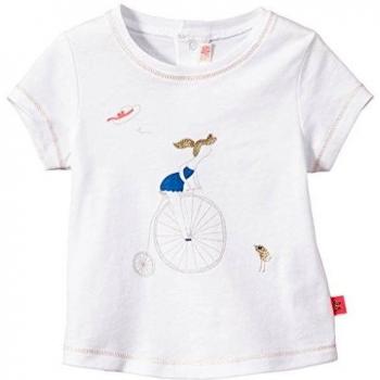 Billieblush TEE-SHIRT - Camiseta de manga larga para niña, Blanc, 6 meses