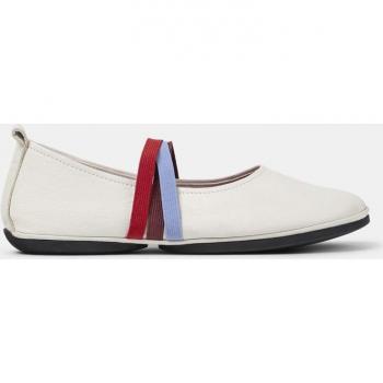 CAMPER Twins Women's Formal Shoes - White, Size 39 (8.5 US), Smooth Leather