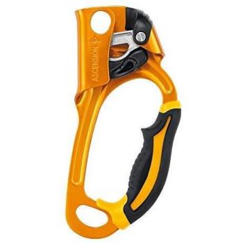 Petzl Ascension Right Hand Ascender - Yellow, One Size, Unisex