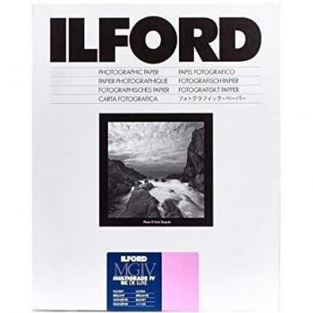 Ilford Multigrade IV Deluxe - Papel para positivado blanco y negro, 24 x 30 cm, 10 hojas, 1M