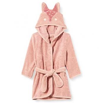 Albornoz Eekhoorn Junior de Algodón Rosa Talla 74/80 Pippi Organic