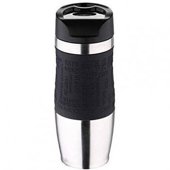 TAZA TÉRMICA / MUG 400ML ACERO INOX BLACK